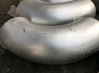 বাট ঢালাই বিজোড় হালকা ইস্পাত কনুই Jis Pg370 Galvanized